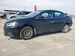 Salvage cars for sale at Grand Prairie, TX auction: 2017 Nissan Sentra S