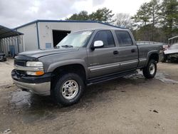 Salvage cars for sale at Austell, GA auction: 2001 Chevrolet Silverado K2500 Heavy Duty