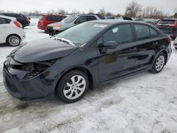 Salvage cars for sale at London, ON auction: 2020 Toyota Corolla LE