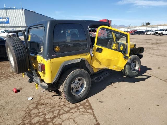 2001 Jeep Wrangler / TJ Sport