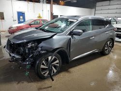 Salvage cars for sale at Blaine, MN auction: 2018 Nissan Murano S