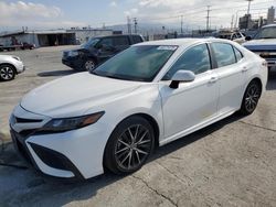 Salvage cars for sale from Copart Sun Valley, CA: 2022 Toyota Camry SE