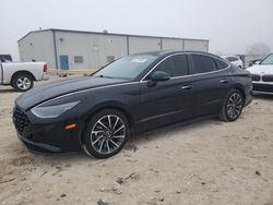 Salvage cars for sale at Haslet, TX auction: 2020 Hyundai Sonata Limited