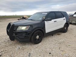 SUV salvage a la venta en subasta: 2017 Ford Explorer Police Interceptor