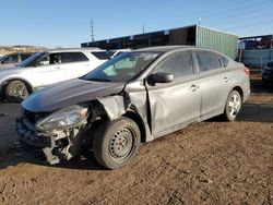 Salvage cars for sale at Colorado Springs, CO auction: 2017 Nissan Sentra S