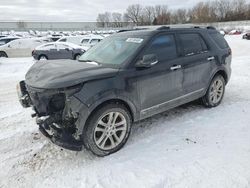 Salvage cars for sale at Davison, MI auction: 2015 Ford Explorer Limited