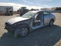 Salvage cars for sale at Martinez, CA auction: 2010 Infiniti G37 Base