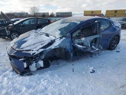 Salvage cars for sale at Columbia Station, OH auction: 2023 Toyota Prius LE