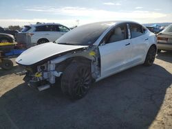 Salvage cars for sale at Pennsburg, PA auction: 2021 Tesla Model 3