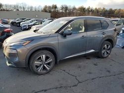 Salvage cars for sale at Exeter, RI auction: 2022 Nissan Rogue SL