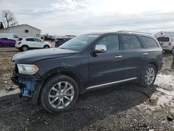 Salvage cars for sale from Copart Cicero, IN: 2018 Dodge Durango Citadel