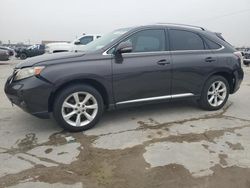 Salvage cars for sale at Grand Prairie, TX auction: 2010 Lexus RX 350