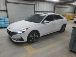 Salvage cars for sale at Temple, TX auction: 2023 Hyundai Elantra Limited