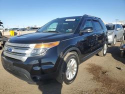 Salvage cars for sale at Brighton, CO auction: 2015 Ford Explorer XLT