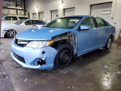 Salvage cars for sale at Chicago Heights, IL auction: 2012 Toyota Camry Base