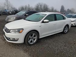 Volkswagen salvage cars for sale: 2015 Volkswagen Passat S