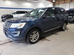 Salvage cars for sale at Sandston, VA auction: 2016 Ford Explorer XLT