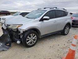 Salvage cars for sale at Taylor, TX auction: 2013 Toyota Rav4 Limited