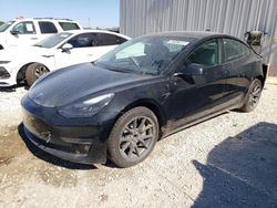 Salvage cars for sale at Jacksonville, FL auction: 2023 Tesla Model 3