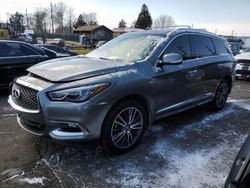 Salvage cars for sale at Denver, CO auction: 2018 Infiniti QX60