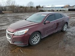 Salvage cars for sale at Columbia Station, OH auction: 2015 Chevrolet Malibu 1LT