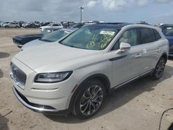 Flood-damaged cars for sale at auction: 2022 Lincoln Nautilus Reserve