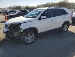 Salvage cars for sale at Las Vegas, NV auction: 2015 KIA Sorento LX