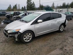 Salvage cars for sale at Graham, WA auction: 2010 Honda Insight EX