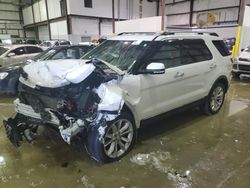 Salvage cars for sale at Lawrenceburg, KY auction: 2015 Ford Explorer Limited