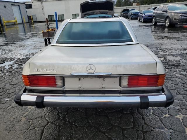 1984 Mercedes-Benz 380 SL