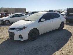 Salvage cars for sale at Kansas City, KS auction: 2016 Toyota Corolla L