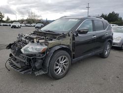 Salvage cars for sale at San Martin, CA auction: 2015 Nissan Rogue S