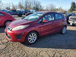 Salvage cars for sale at Portland, OR auction: 2013 Ford Fiesta SE