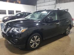 Salvage cars for sale at Blaine, MN auction: 2018 Nissan Pathfinder S