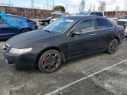 Acura salvage cars for sale: 2005 Acura TSX