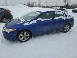 Salvage cars for sale at Montreal Est, QC auction: 2006 Honda Civic LX