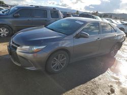 2016 Toyota Camry LE en venta en San Martin, CA