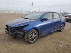 Salvage cars for sale at Greenwood, NE auction: 2022 KIA Forte FE