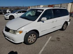 Salvage cars for sale at Van Nuys, CA auction: 2002 Honda Odyssey EXL