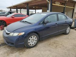 Salvage cars for sale at Tanner, AL auction: 2011 Honda Civic VP