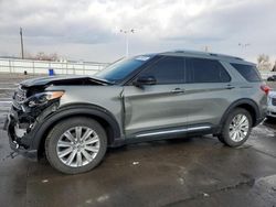 Ford Vehiculos salvage en venta: 2020 Ford Explorer Limited