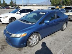 Salvage cars for sale at Rancho Cucamonga, CA auction: 2008 Honda Civic LX