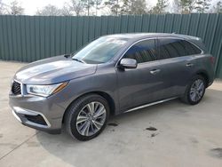 Salvage cars for sale at Augusta, GA auction: 2018 Acura MDX Technology