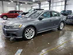 Salvage cars for sale at Ham Lake, MN auction: 2017 Volkswagen Passat SEL Premium