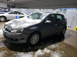 Salvage cars for sale at Candia, NH auction: 2010 Volkswagen Golf