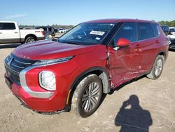 Salvage cars for sale at Houston, TX auction: 2024 Mitsubishi Outlander ES