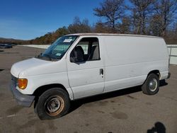 Salvage cars for sale from Copart Brookhaven, NY: 2006 Ford Econoline E250 Van