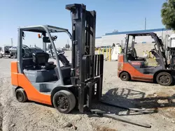 Salvage trucks for sale at Rancho Cucamonga, CA auction: 2016 Toyota 8FGCU32 Forklift