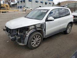 Salvage cars for sale at Albuquerque, NM auction: 2017 Volkswagen Tiguan S