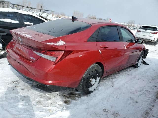 2022 Hyundai Elantra Blue